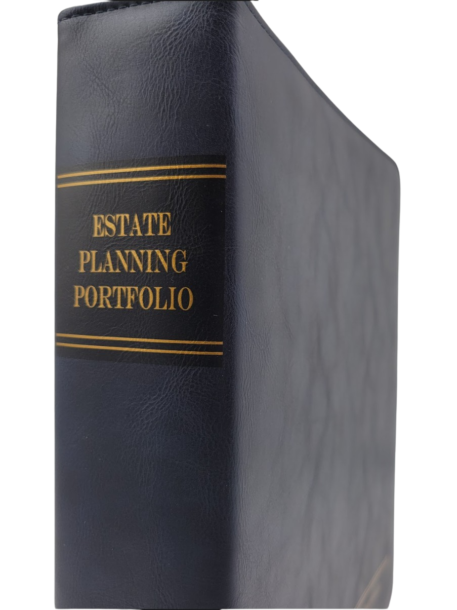 Padded Cover, Blue | Estate Planning Portfolio Binder