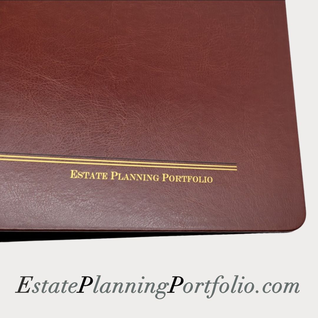 20 Pack, Regal Maroon | Estate Planning Portfolio Binders | Hardcover