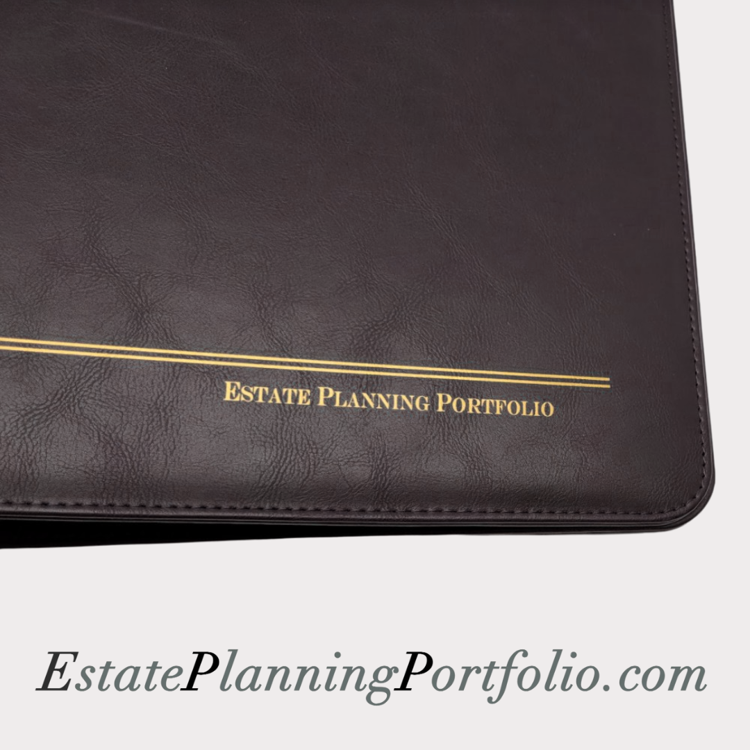 20 Pack, Classic Black | Estate Planning Portfolio Binder | Premium Padded Cover