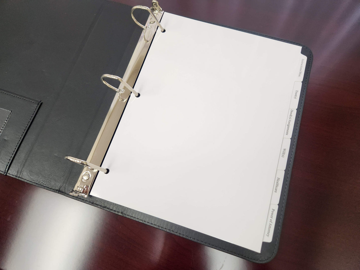 PREORDER: Fully Laminated Index Tabs, 6-Tab Set | 6-Pack (6 Tabs x 6 Sets = 36 Tabs Total)