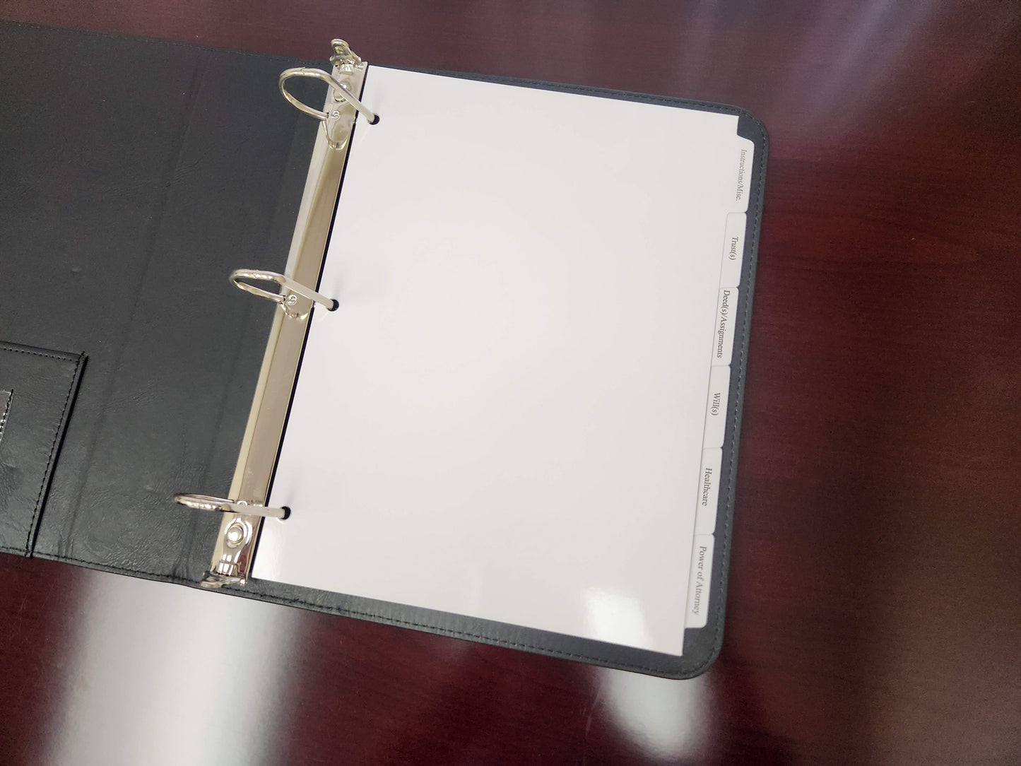 PREORDER: Fully Laminated Index Tabs, 6-Tab Set | 6-Pack (6 Tabs x 6 Sets = 36 Tabs Total)