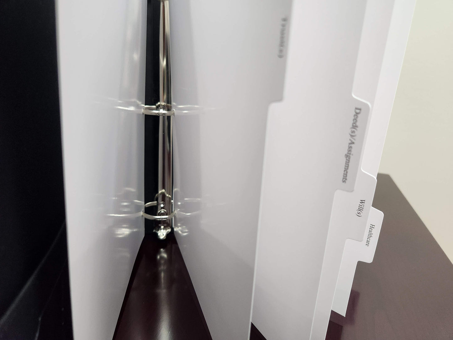 PREORDER: Fully Laminated Index Tabs, 6-Tab Set | 6-Pack (6 Tabs x 6 Sets = 36 Tabs Total)