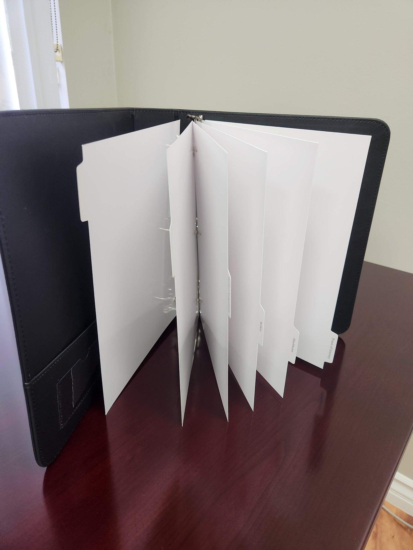 PREORDER: Fully Laminated Index Tabs, 6-Tab Set | 6-Pack (6 Tabs x 6 Sets = 36 Tabs Total)