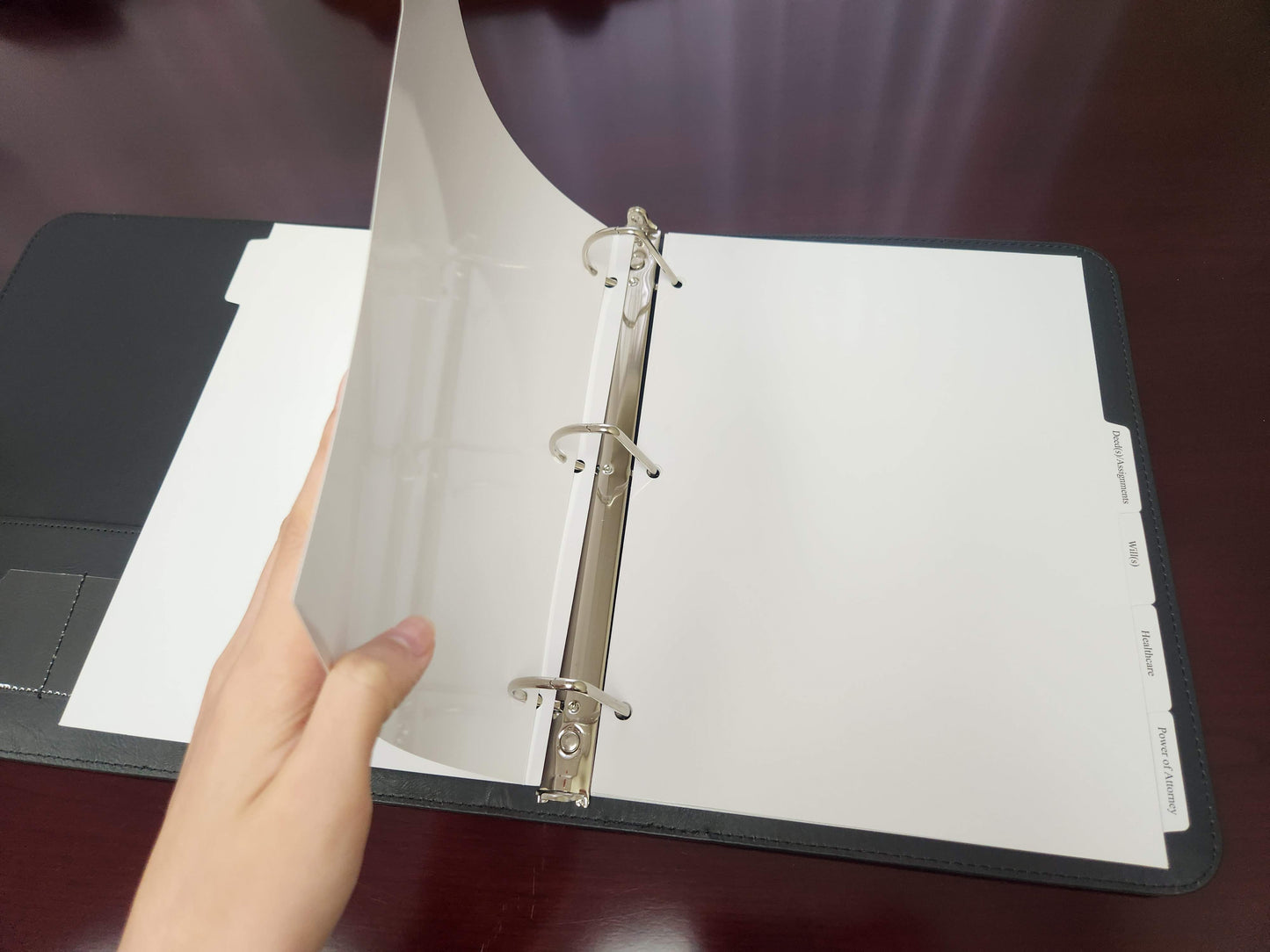 PREORDER: Fully Laminated Index Tabs, 6-Tab Set | 6-Pack (6 Tabs x 6 Sets = 36 Tabs Total)