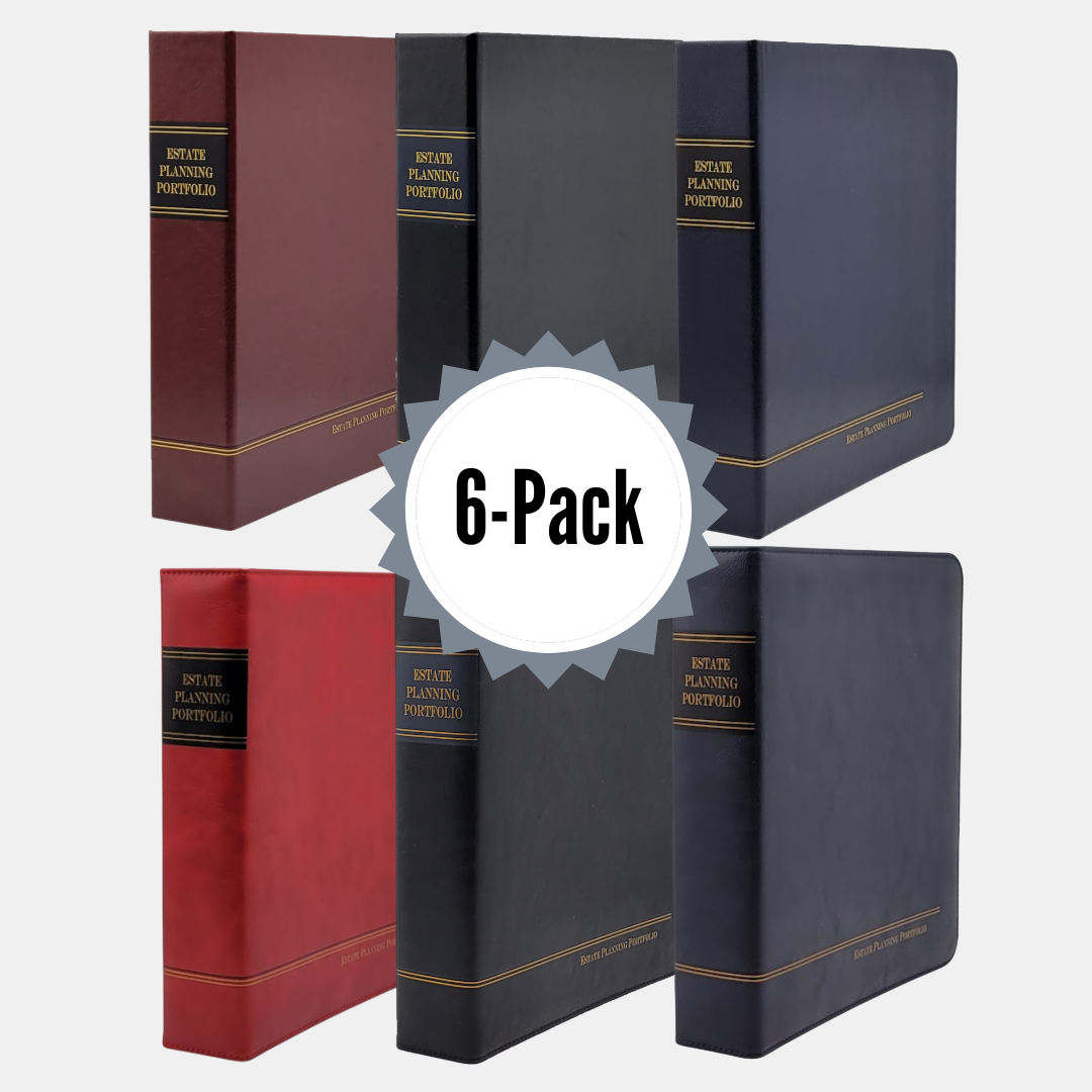 Sample Pack of 6 Binders