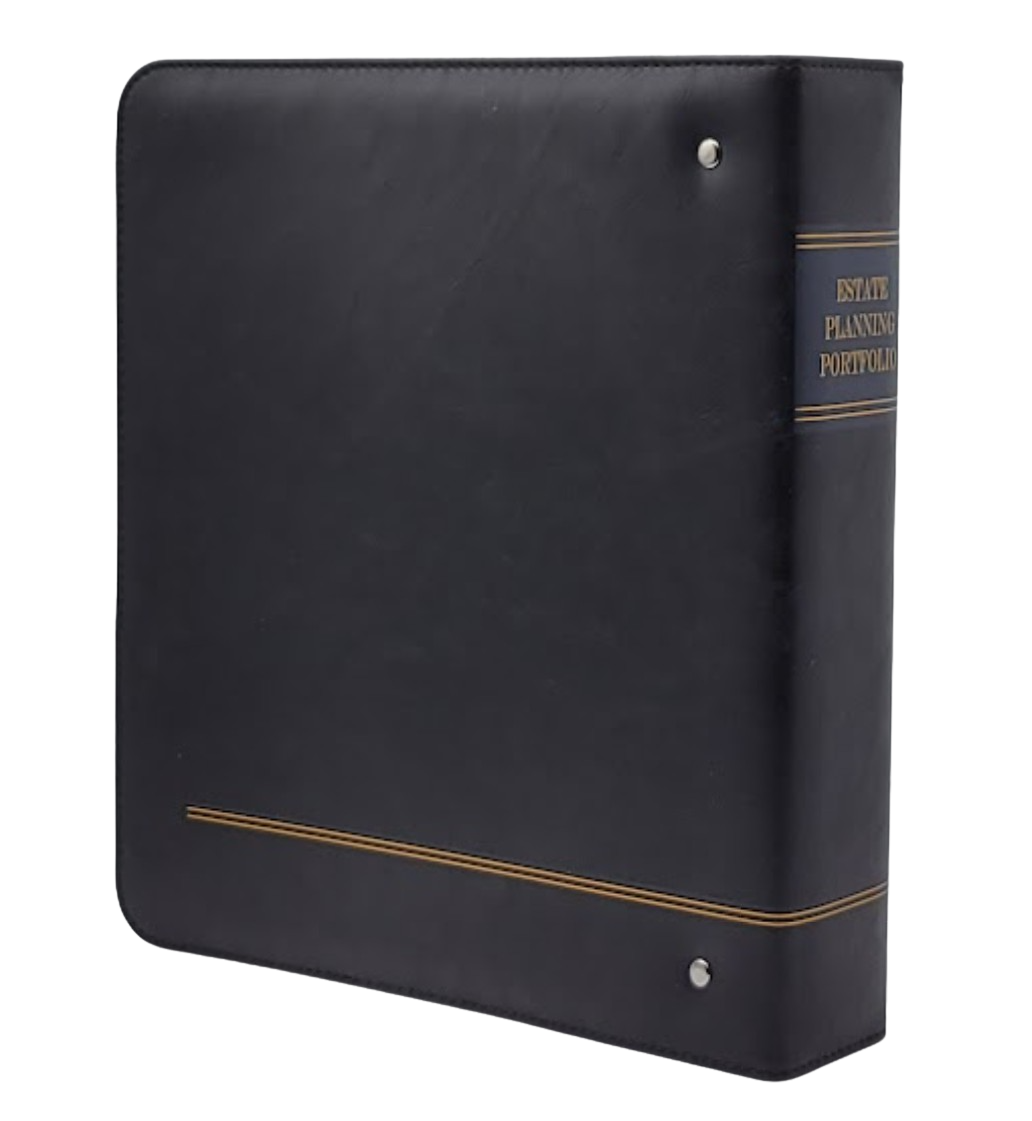 Padded Cover, Black | Estate Planning Portfolio Binder