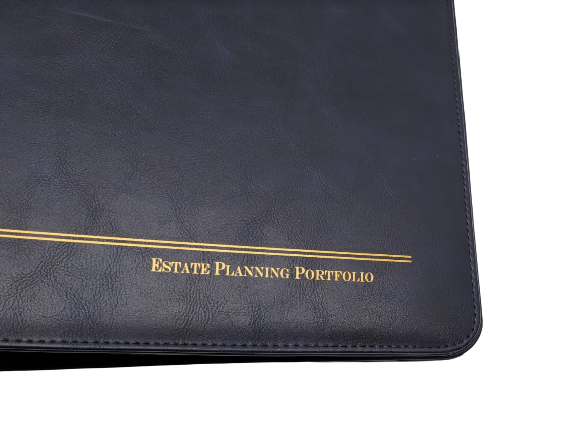 Padded Cover, Blue | Estate Planning Portfolio Binder